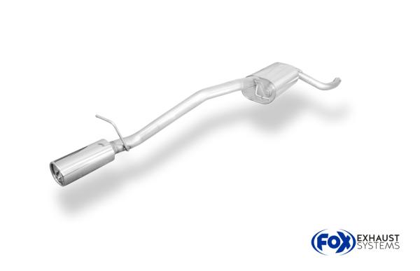 Endschalldämpfer - 1x90 Typ 13 passend für: Ford C-Max C-Max I (2003-2007)